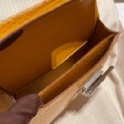 wholesale quality hermes verrou 17 shiny alligator vert bosphore phw